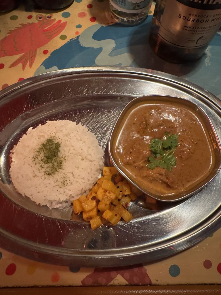 ハモのココナッツマサラ