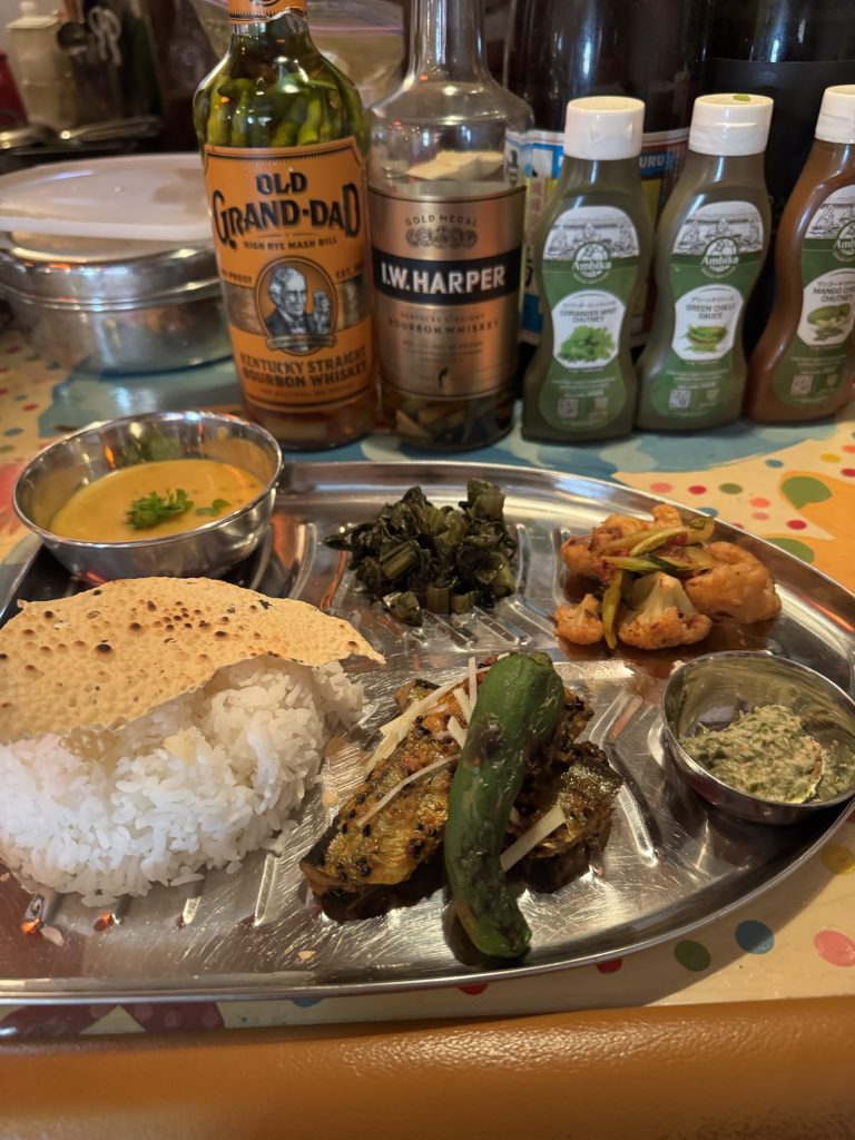 カリフラワーのスパイス炒め