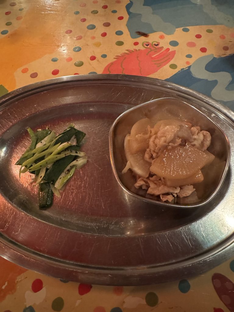 葉ニンニクの漬物