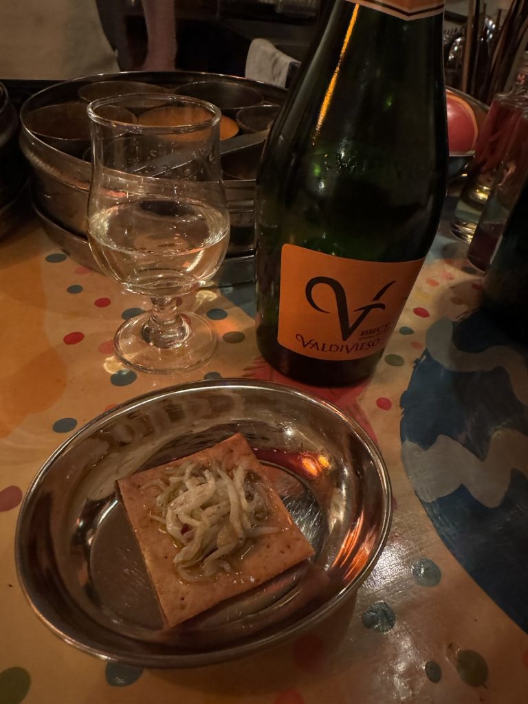 しらすのガーリックオイルカナッペ