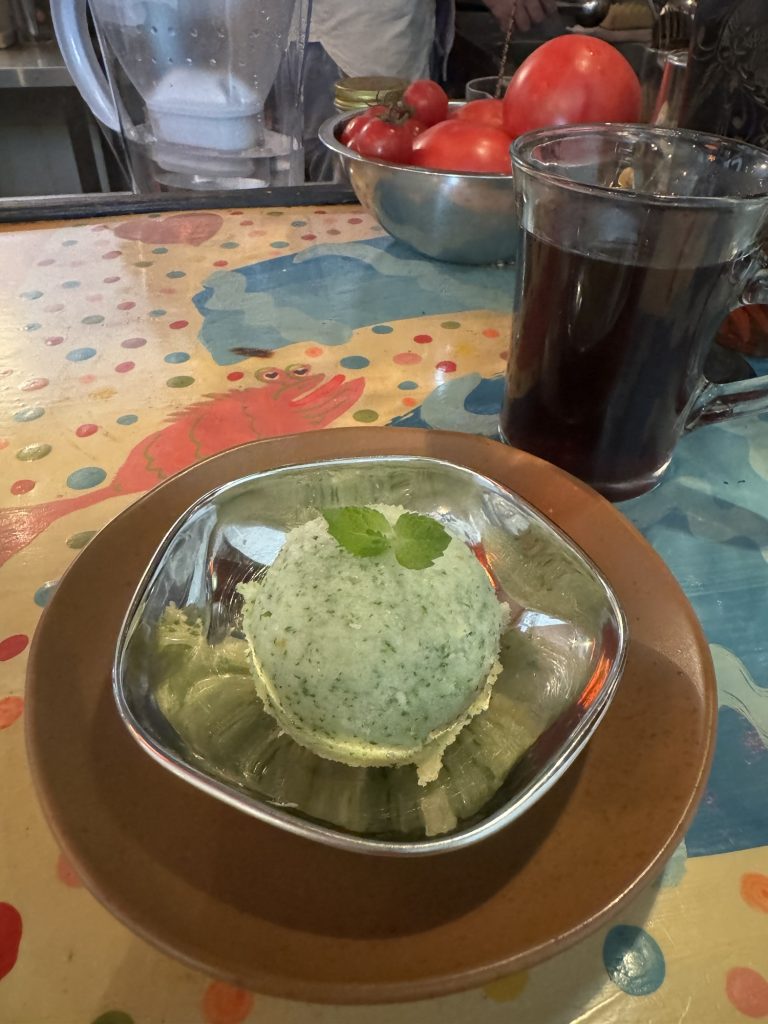 ゆずと大葉のさっぱりソルベ