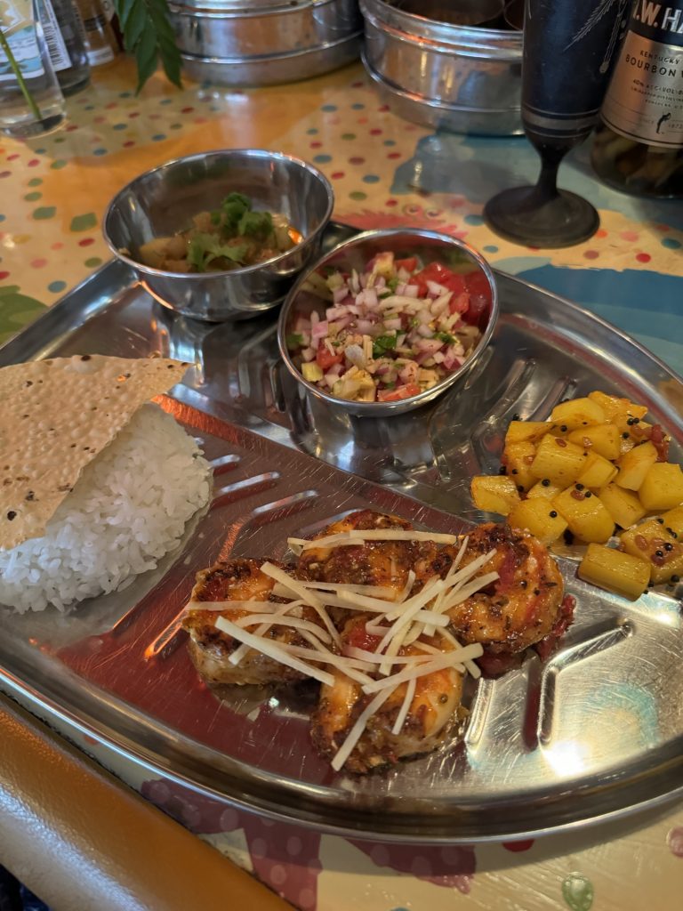 インド海老チリ