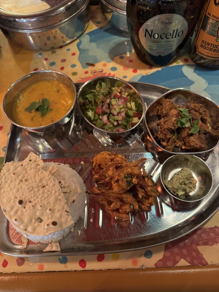 海老のエスニックチリかき揚げ