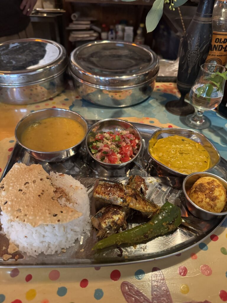 スパイスゆで卵のアチャール